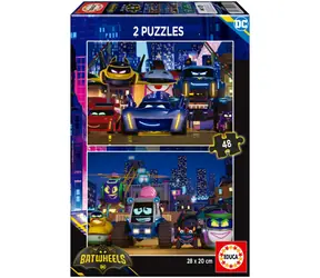 EDUCA Puzzle Batwheels / 2x48 dílků / od 4 let