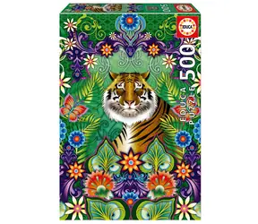 EDUCA Puzzle Bengálský tygr / 500 dílků / od 11 let