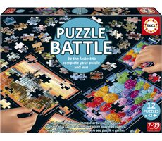 EDUCA Puzzle bitva Cestování / 12x42 dílků / od 7 let
