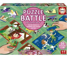 EDUCA Puzzle bitva Pohádky / 16x9 dílků / od 4 let 