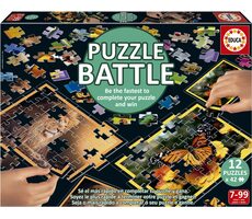 EDUCA Puzzle bitva Příroda / 12x42 dílků / od 7 let 