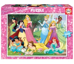 EDUCA Puzzle Disney Princezny / 500 dílků / od 10 let