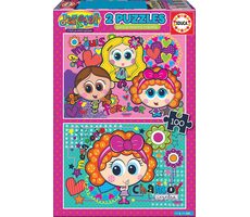 EDUCA Puzzle Distroller / 2x48 dílků / od 4 let 