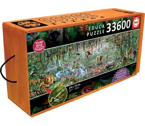 EDUCA Puzzle Divočina / 33600 dílků / od 14 let 