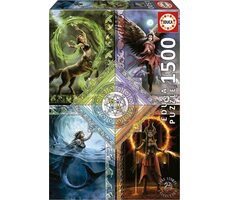 EDUCA Puzzle Elementární magie: Zvěrokruh / 1500 dílků / od 10 let