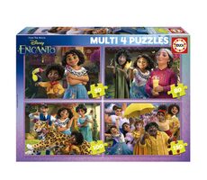 EDUCA Puzzle Encanto 4v1 (50 & 80 & 100 & 150 dílků) / od 5 let