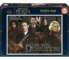 EDUCA Puzzle Fantastická zvířata: Brumbálova tajemství / 1000 dílků / od 14 let 
