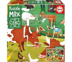 EDUCA Puzzle Farma / 28 dílků / od 3 let 