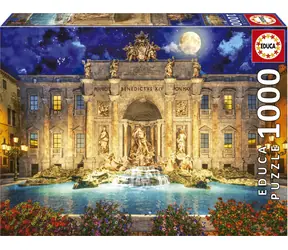 EDUCA Puzzle Fontána Di Trevi - Řím / 1000 dílků / od 14 let 