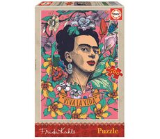 EDUCA Puzzle Frida Kahlo: Viva la vida / 500 dílků / od 9 let 