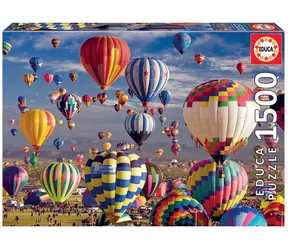 EDUCA Puzzle Horkovzdušné balóny / 1500 dílků / od 12 let