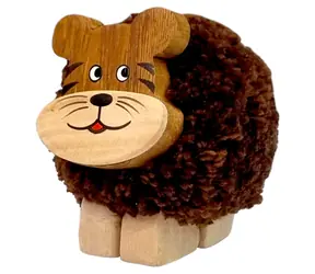2Kids Toys Dřevěná figurka XL pompon Tygr
