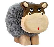 2Kids Toys Dřevěná figurka XL pompon Hroch