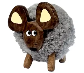 2Kids Toys Dřevěná figurka XL pompon Myš