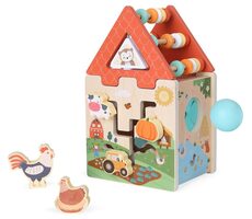 2Kids Toys Motorická kostka Farma 2 v 1 / od 18 měsíců