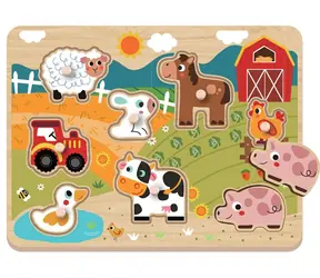 2Kids Toys Puzzle Farma / od 18 měsíců