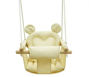 2Kids Toys Houpačka Medvídek béžová / od 6 měsíců