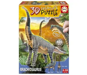 EDUCA 3D puzzle Brachiosaurus / 101 dílků / od 6 let