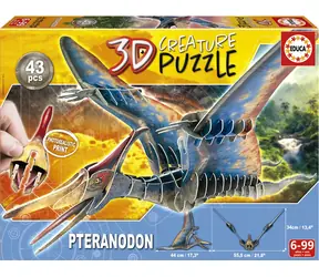 EDUCA 3D puzzle Pteranodon / 43 dílků / od 6 let 