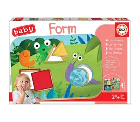 EDUCA Baby vkládačka Barevné tvary / 18 dílků / od 2 let