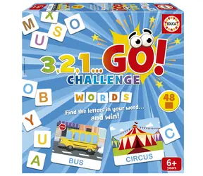 EDUCA Hra 3,2,1… GO! Challenge Slova (anglicky) / 150 dílků / od 6 let