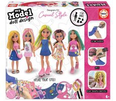 EDUCA Kreativní sada My Model Doll Design: Ležérní styl / od 6 let