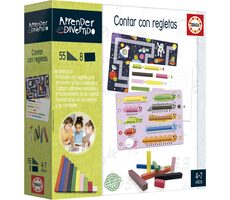 EDUCA Počítání s kostičkami / 55 kostiček / od 3 let 