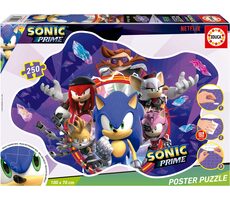 EDUCA Poster puzzle Sonic / 250 dílků / od 8 let