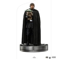 Iron Studios Luke Skywalker And Grogu - The Mandalorian - Art Scale 1/10