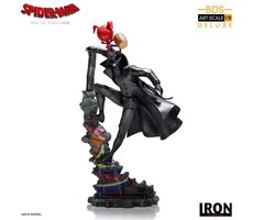 Iron Studios Spider Noir and Spider Ham - Spiderman: Into The Spiderverse - Art Scale 1/10