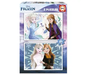 EDUCA Puzzle Ledové království / 2x20 dílků / od 3 let