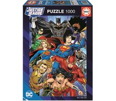 EDUCA Puzzle Liga spravedlnosti / 1000 dílků / od 14 let