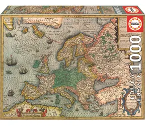 EDUCA Puzzle Mapa Evropy / 1000 dílků / od 14 let