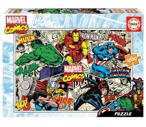 EDUCA Puzzle Marvel komiks / 1000 dílků / od 14 let