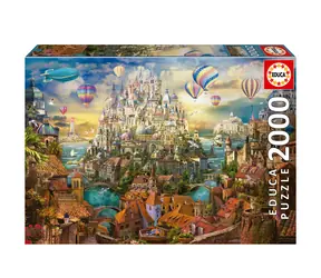 EDUCA Puzzle Město snů / 2000 dílků / od 14 let