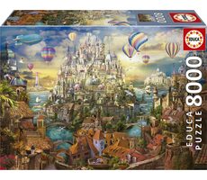 EDUCA Puzzle Město snů / 8000 dílků / od 14 let