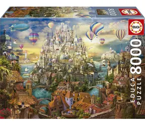 EDUCA Puzzle Město snů / 8000 dílků / od 14 let