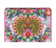 EDUCA Puzzle Pávi indičtí / 1500 dílků / od 14 let