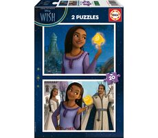 EDUCA Puzzle Přání / 2x20 dílků / od 3 let