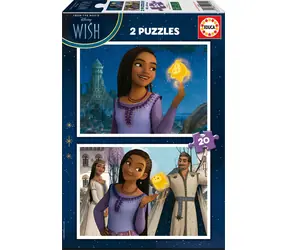 EDUCA Puzzle Přání / 2x20 dílků / od 3 let