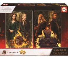 EDUCA Puzzle Rod Draka / 2x500 dílků / od 11 let