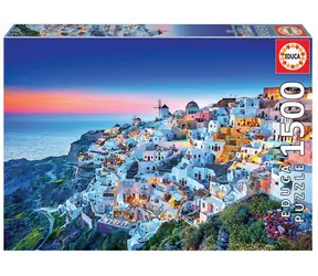 EDUCA Puzzle Santorini / 1500 dílků / od 14 let