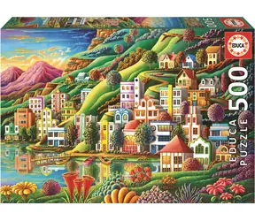 EDUCA Puzzle Skrytý přístav / 500 dílků / od 11 let