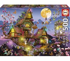 EDUCA Puzzle Vílí dům / 500 dílků / od 11 let