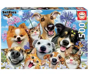 EDUCA Puzzle Zábava na slunci / 500 dílků / od 10 let