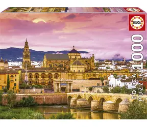 EDUCA Puzzle Západ slunce ve Španělsku: Córdoba / 1000 dílků / od 14 let
