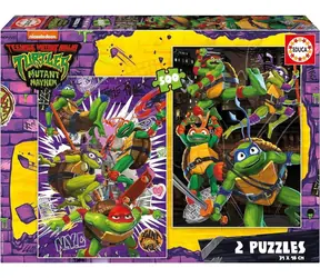 EDUCA Puzzle Želvy ninja / 2x500 dílků / od 11 let