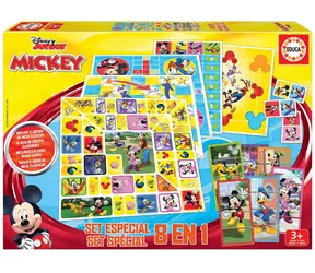 EDUCA Soubor her Mickey a přátelé 8v1 / od 3 let