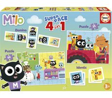 EDUCA Soubor her Milo 4v1 / od 3 let