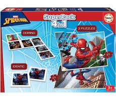 EDUCA Soubor her Spiderman 4v1 / od 3 let
